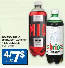 L'Intermarché BOISSON BRIO offer