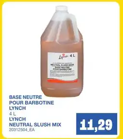 Wholesale Club BASE NEUTRE POUR BARBOTINE LYNCH offer