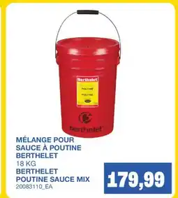Wholesale Club MÉLANGE POUR SAUCE À POUTINE BERTHELET offer