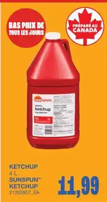 Wholesale Club KETCHUP offer