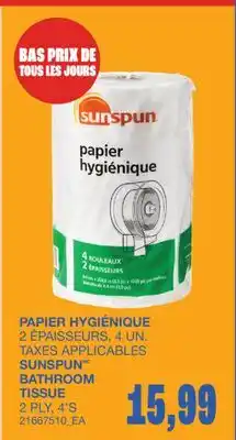 Wholesale Club PAPIER HYGIÉNIQUE 2 ÉPAISSEURS, 4 UN offer