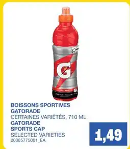 Wholesale Club BOISSONS SPORTIVES offer