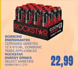 Wholesale Club BOISSONS ÉNERGISANTES offer