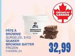 Wholesale Club PÂTE À BROWNIE SURGELÉE offer