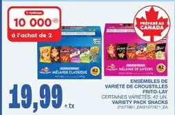 Wholesale Club ENSEMBLES DE VARIÉTÉ DE CROUSTILLES FRITO-LAY, 42 UN offer