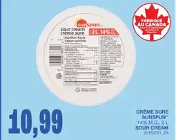 Wholesale Club CRÈME SURE offer
