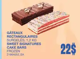 Wholesale Club GÂTEAUX RECTANGULAIRES offer