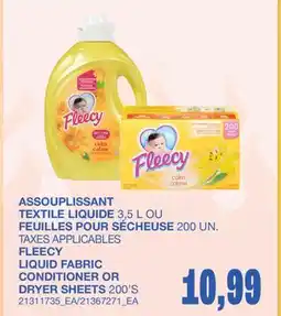 Wholesale Club ASSOUPLISSANT TEXTILE LIQUIDE 3,5 L OU FEUILLES POUR SÉCHEUSE 200 UN offer
