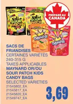 Wholesale Club SACS DE FRIANDISES offer