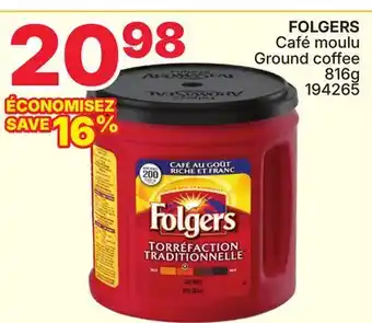 Rossy FOLGERS Ground coffee offer