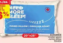 Rossy ELEGANCE Jumbo pillow offer