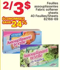 Rossy Fabric softener sheets offer