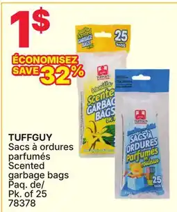 Rossy TUFFGUY Scented garbage bags offer