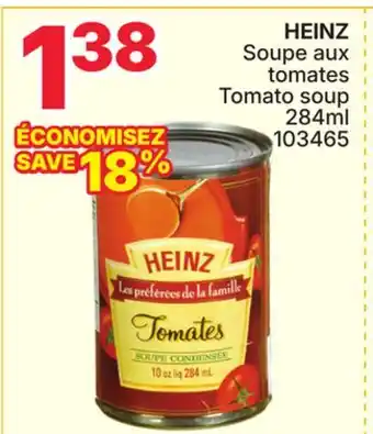 Rossy HEINZ Tomato soup offer
