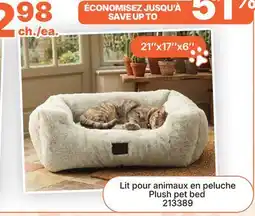 Rossy Plush pet bed offer