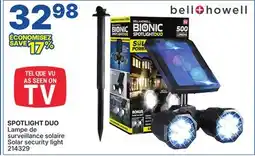 Rossy BELL + HOWELL Solar security light offer