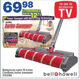 Rossy BELL + HOWELL Cordless turbo sweeper offer