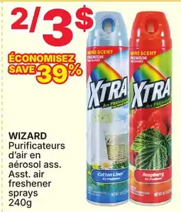 Rossy WIZARD Asst. air freshener sprays offer