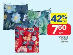 Rossy Chair pad offer