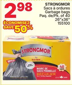 Rossy STRONGMOR Garbage bags offer