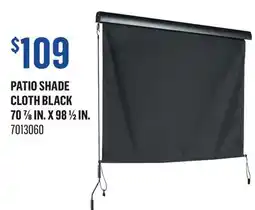 Canac PATIO SHADE CLOTH BLACK 70 7⁄8 IN. X 98 1⁄2 IN offer