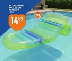 Canac INFLATABLE SWIMMING POOL ADJUSTABLE MATTRESS 63 IN offer