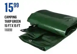 Canac CAMPING TARP GREEN 15 FT X 15 FT offer