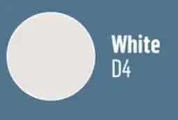 Canac DOUBLE 4 IN White offer