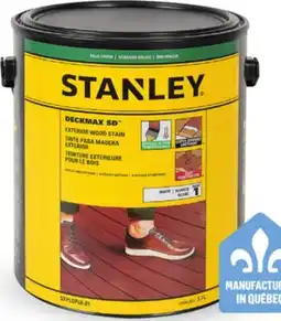 Canac DECKMAX SD SOLID COLOUR EXTERIOR STAIN WHITE AND COLOURS offer