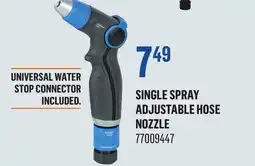 Canac SINGLE SPRAY ADJUSTABLE HOSE NOZZLE offer