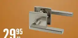 Canac HALIFAX DOOR HANDLE SATIN NICKEL PASSAGE offer