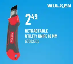 Canac RETRACTABLE UTILITY KNIFE 18 MM offer