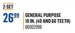 Canac CIRCULAR SAW BLADES GENERAL PURPOSE offer