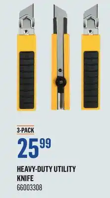 Canac HEAVY-DUTY UTILITY KNIFE offer