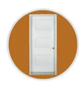 Canac Classic Left Steel Entry Door 34 in offer