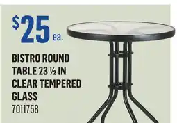 Canac Bistro Round Table 231/2in offer
