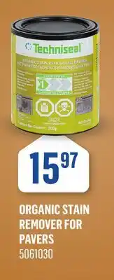 Canac ORGANIC STAIN REMOVER FOR PAVERS offer