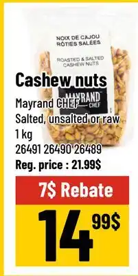 Mayrand Cashew Nuts Almonds offer