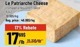 Mayrand Le Patriarche Cheese offer