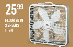 Canac Floor Fan 20 in. 3 Speeds offer