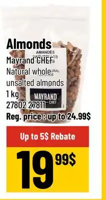Mayrand Cashew Nuts Almonds offer