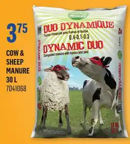 Canac COW & SHEEP MANURE offer