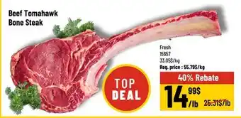 Mayrand Beef Tomahawk Bone Steak offer