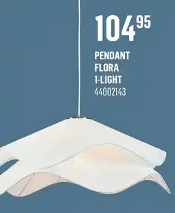 Canac PENDANT FLORA 1-LIGHT offer