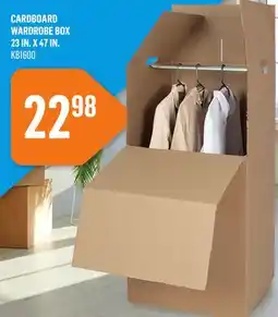 Canac Cardboard Wardrobe Box 23in.x47in offer