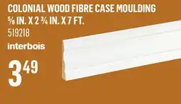 Canac COLONIAL WOOD FIBRE CASE MOULDING 5⁄8IN.X23⁄4IN.X7FT offer