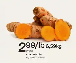 Avril Pérou curcuma bio offer