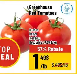 Mayrand Greenhouse Red Tomatoes offer