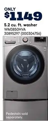 RONA 5.2 cu. ft. washer offer