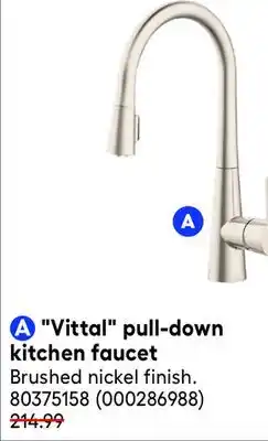 RONA RONA Vittal pull-down kitchen faucet offer